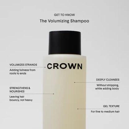 Crown Affair A gel shampoo that thoroughly cleanses hair