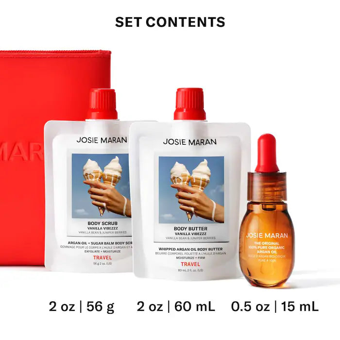 Josie Maran  The Babies 3-Piece Hydration Travel Trio