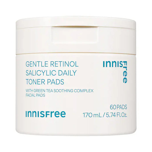 innisfree  Daily Gentle Retinol Salicylic Toner Pads
