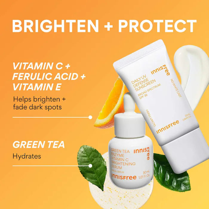 innisfree  Brighten + Protect Set