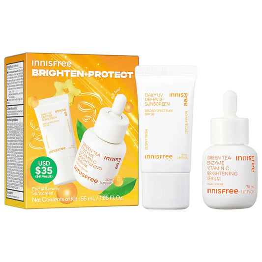 innisfree  Brighten + Protect Set