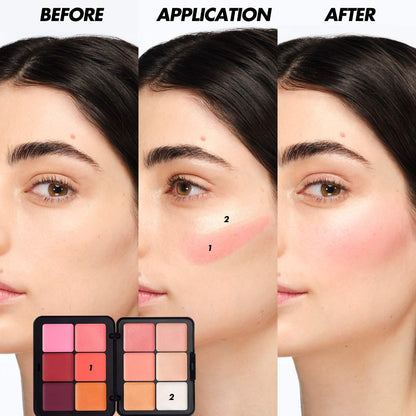 **MAKE UP FOR EVER HD Skin Blush & Glow Cream Face Palette – Longwear**