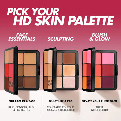 **MAKE UP FOR EVER HD Skin Blush & Glow Cream Face Palette – Longwear**