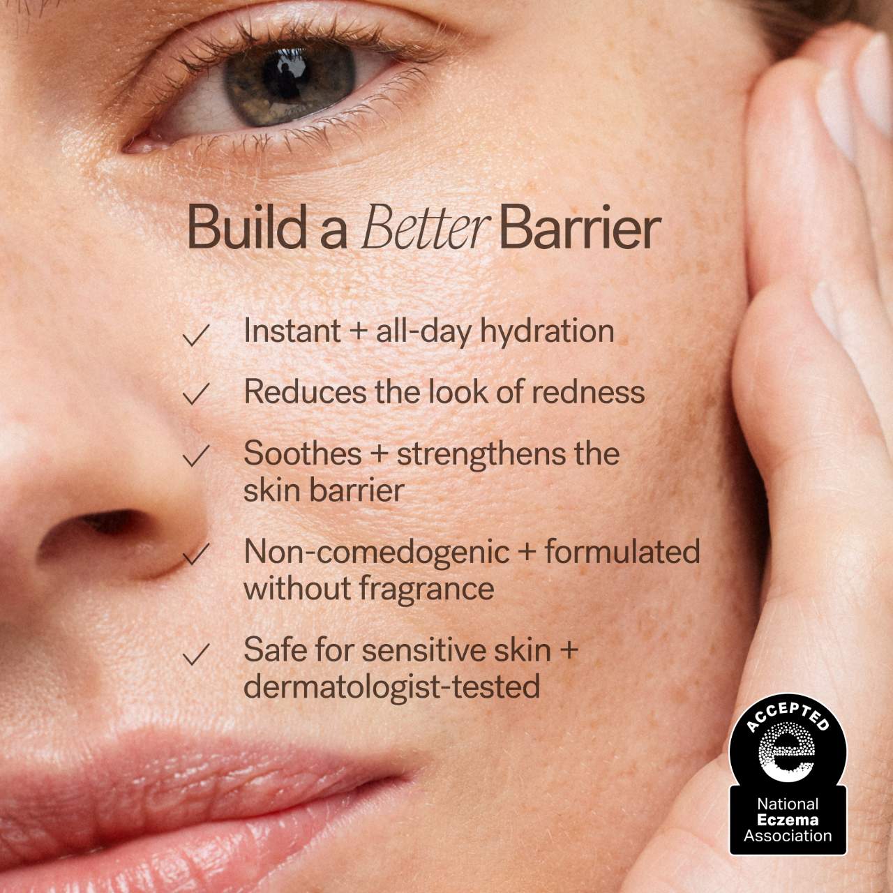 ILIA  Barrier Build Skin Protectant Cream – Moisturizer with Ceramides