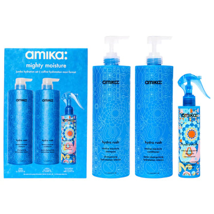 amika  Mighty Moisture Jumbo Hydration Set