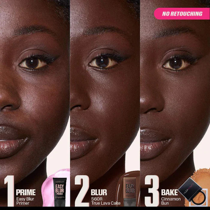 HUDA BEAUTY  Easy Blur Natural Airbrush Foundation with Niacinamide