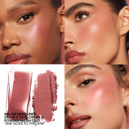 **PATRICK TA Major Headlines Crème & Powder Blush Duo**