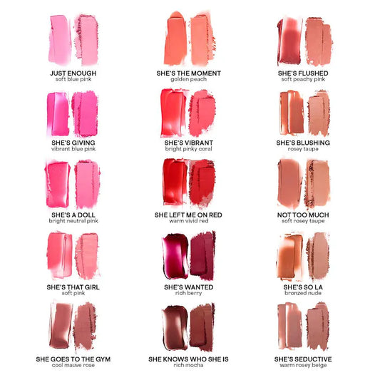 PATRICK TA  Major Headlines Double-Take Crème & Powder Blush Duo
