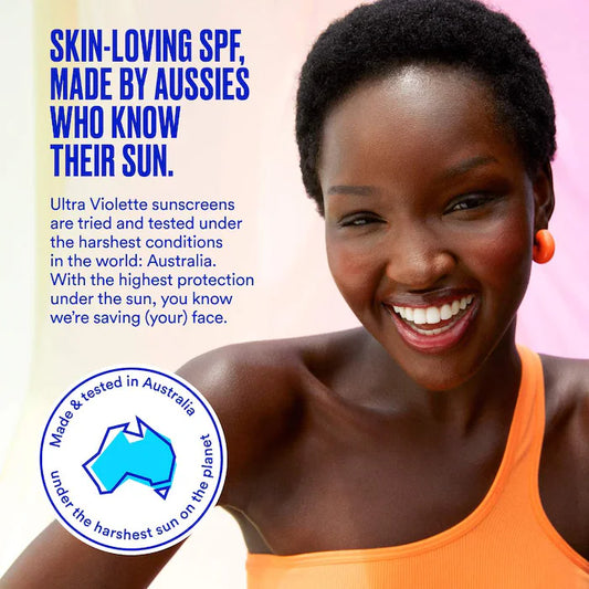 Ultra Violette  Vibrant Screen SPF 50 Water Resistant Face and Body Sunscreen