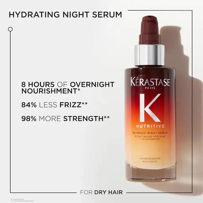 Kérastase  Mini Nutritive 8H Magic Night Serum Hydrating Treatment for Dry Hair