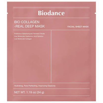 **Biodance Bio Collagen Real Deep Mask – Pore Minimizing & Firming Care**