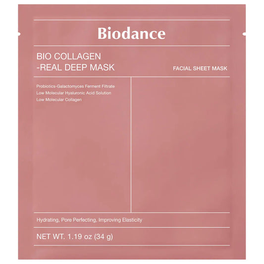 **Biodance Bio Collagen Real Deep Mask – Pore Minimizing & Firming Care**