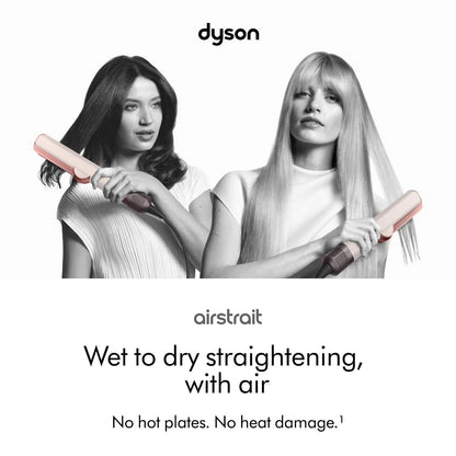 **Dyson Airstrait™ Wet-to-Dry Straightener – Ceramic Pink**