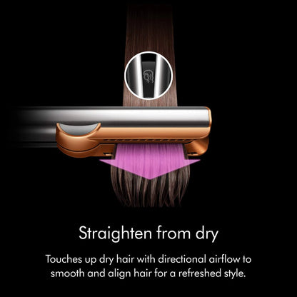 **Dyson Airstrait™ Wet-to-Dry Straightener – Ceramic Pink**