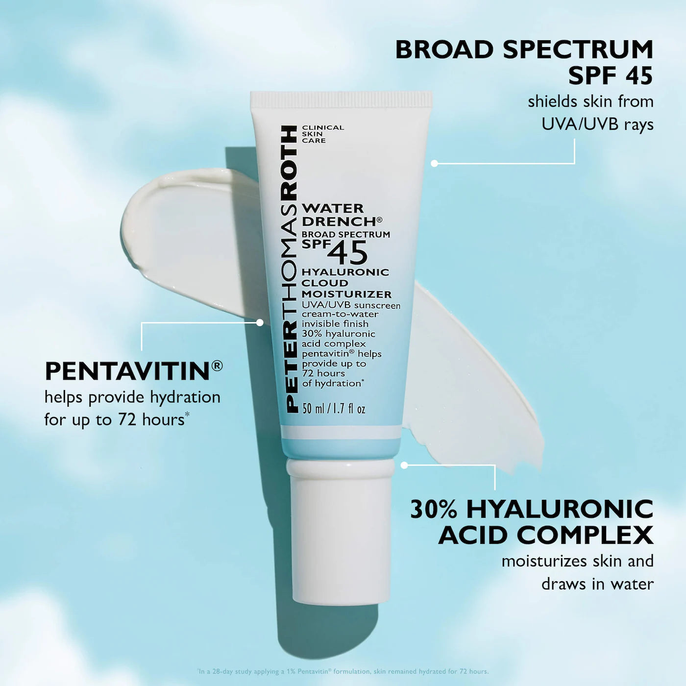 Peter Thomas Roth Water Drench SPF 45 Hyaluronic Moisturizer