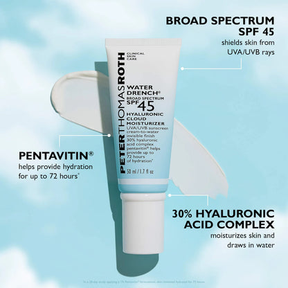 Peter Thomas Roth Water Drench SPF 45 Hyaluronic Moisturizer