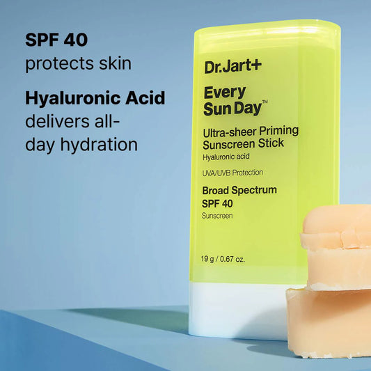 Dr. Jart+  Every Sun Day™ Invisible Korean Sunscreen Stick SPF 40