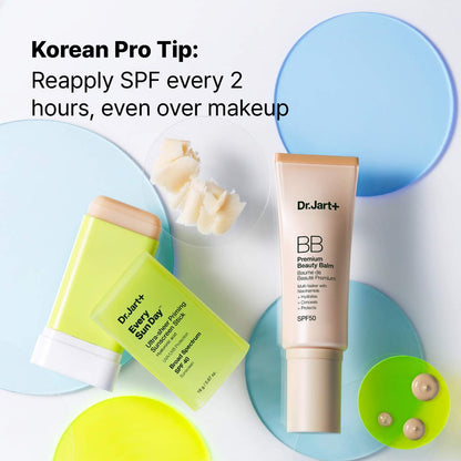 Dr. Jart+  Every Sun Day™ Invisible Korean Sunscreen Stick SPF 40