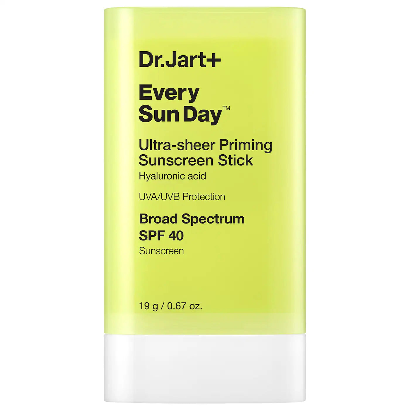 Dr. Jart+  Every Sun Day™ Invisible Korean Sunscreen Stick SPF 40