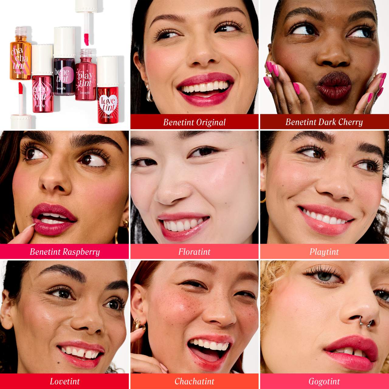 Benefit Cosmetics  Benetint Liquid Lip + Cheek Blush Stain