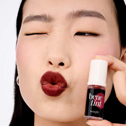Benefit Cosmetics  Benetint Liquid Lip + Cheek Blush Stain
