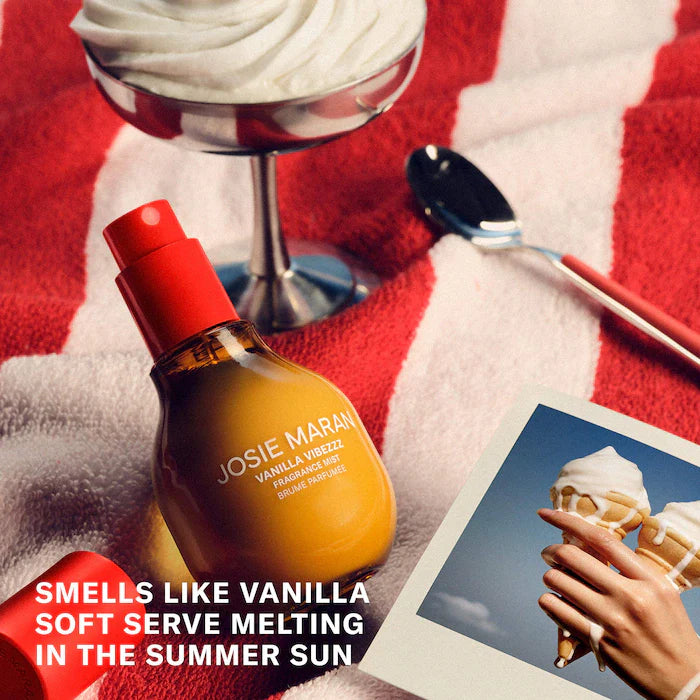 Josie Maran  Vanilla Vibezzz - Body + Hair Fragrance Mist with 100% Natural Scents