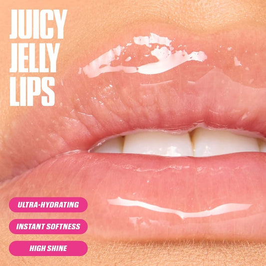 HUDA BEAUTY  Faux Filler Ultra-Hydrating Tinted Jelly Lip Oil