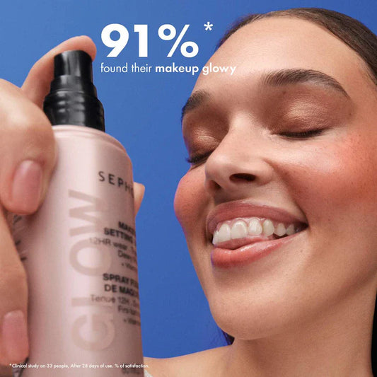 SEPHORA COLLECTION  Glow 12HR Wear Transferproof Makeup Setting Spray with Vitamin C