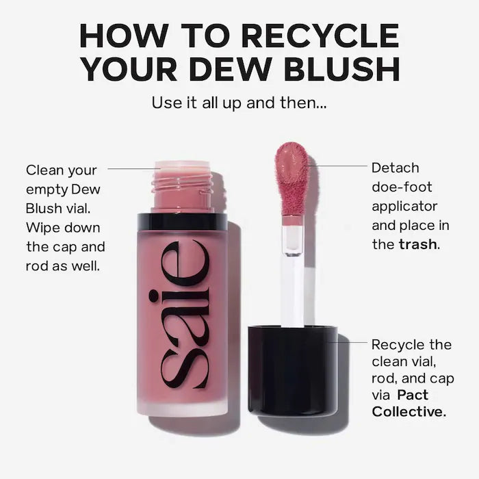 Saie  Dew Blush Liquid Cream Blush