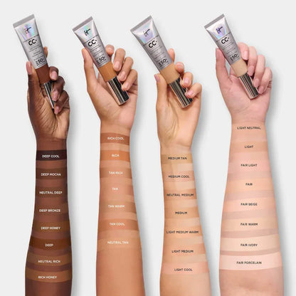 IT Cosmetics  Mini CC+ Cream Full Coverage Color Correcting Foundation with SPF 50+