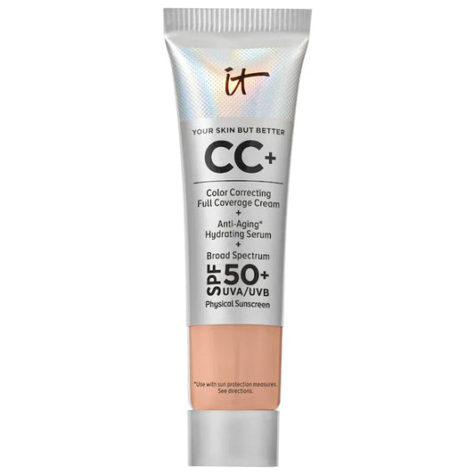 IT Cosmetics  Mini CC+ Cream Full Coverage Color Correcting Foundation with SPF 50+