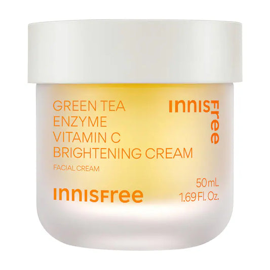 innisfree  Green Tea Enzyme Vitamin C Brightening Cream