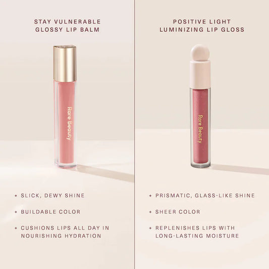 Rare Beauty by Selena Gomez  Positive Light Luminizing Lip Gloss