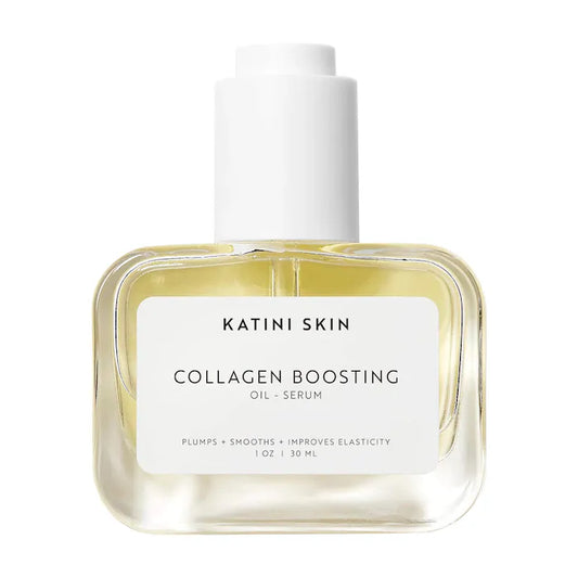 atini Skin  Collagen Boosting Oil Serum for Restoring Elasticity and Plumping Skin + Squalane