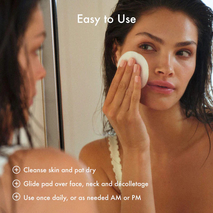 Summer Fridays  Gentle Reset Daily Exfoliating Pads to Smooth + Minimize Pores with AHAs