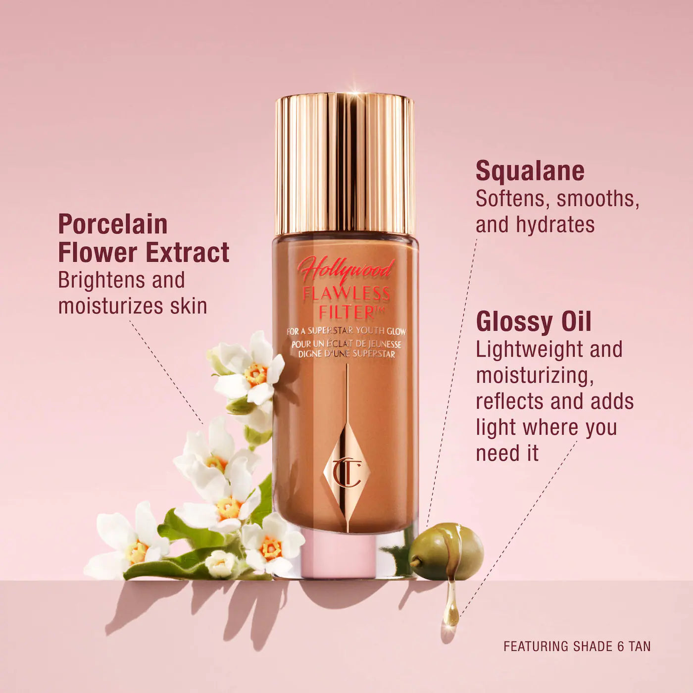 **Charlotte Tilbury Hollywood Flawless Filter – Radiant Complexion Booster**