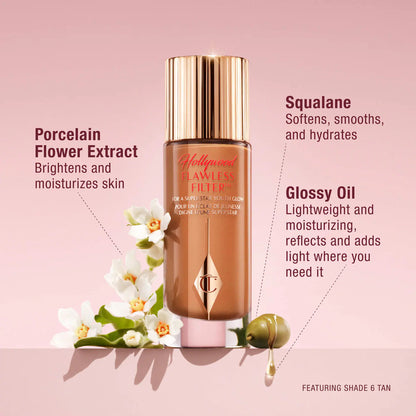 **Charlotte Tilbury Hollywood Flawless Filter – Radiant Complexion Booster**