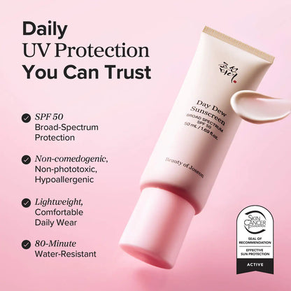 Beauty of Joseon  Day Dew Sunscreen Lightweight SPF 50