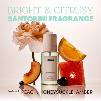 **OUAI Santorini Hair & Body Mist – Honeysuckle & Peach Fragrance**