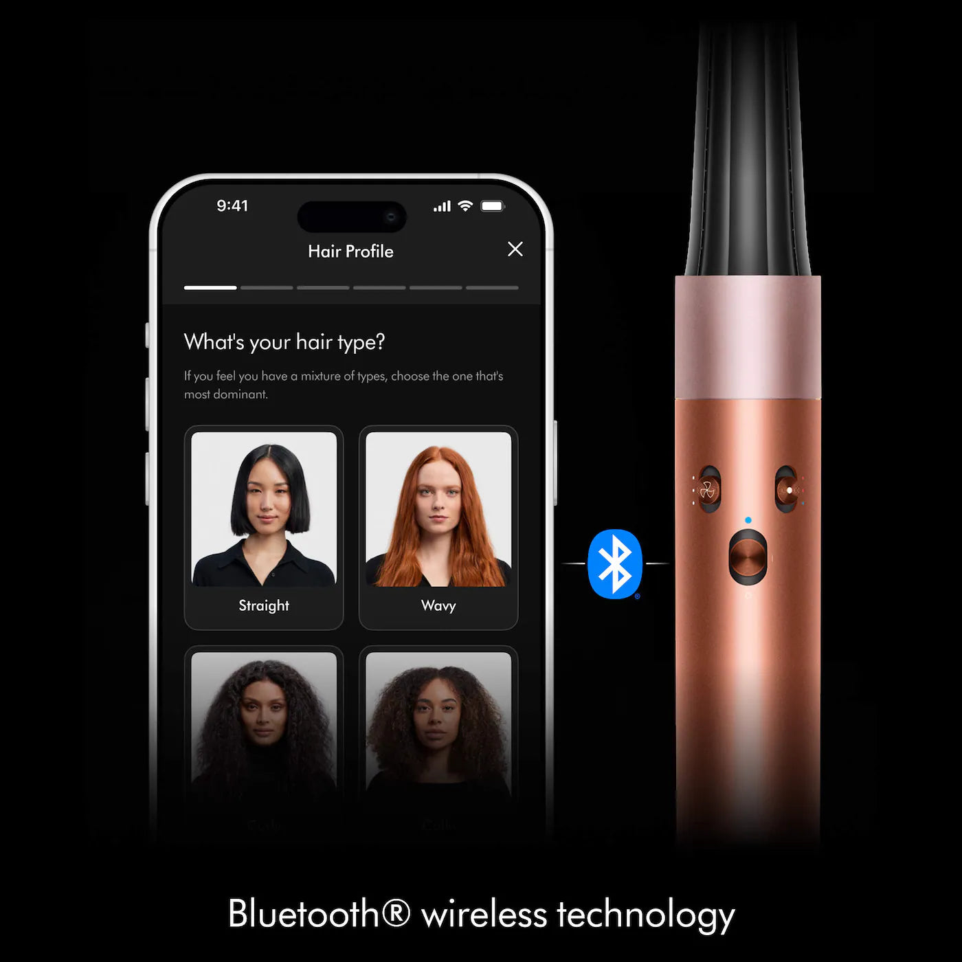 **Dyson Limited Edition Airwrap i.d. Multi-Styler for Curly & Coily Hair – Amber Silk**