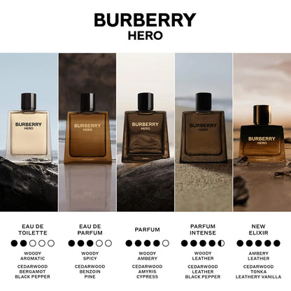 BURBERRY Hero Eau de Parfum Travel Spray – Pine & Cedarwood Fragrance