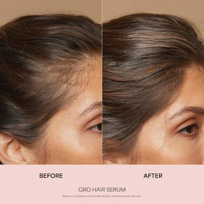 GRO Hair Serum and Shampoo & Conditioner Hair Gift Set
