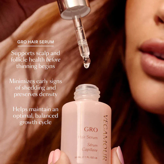 GRO Hair Serum and Shampoo & Conditioner Hair Gift Set