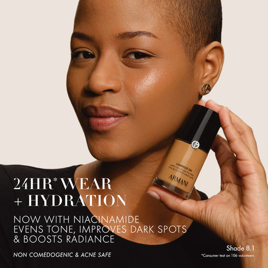 Armani Beauty Luminous Silk Natural Glow Foundation – 24H Blurring Wear