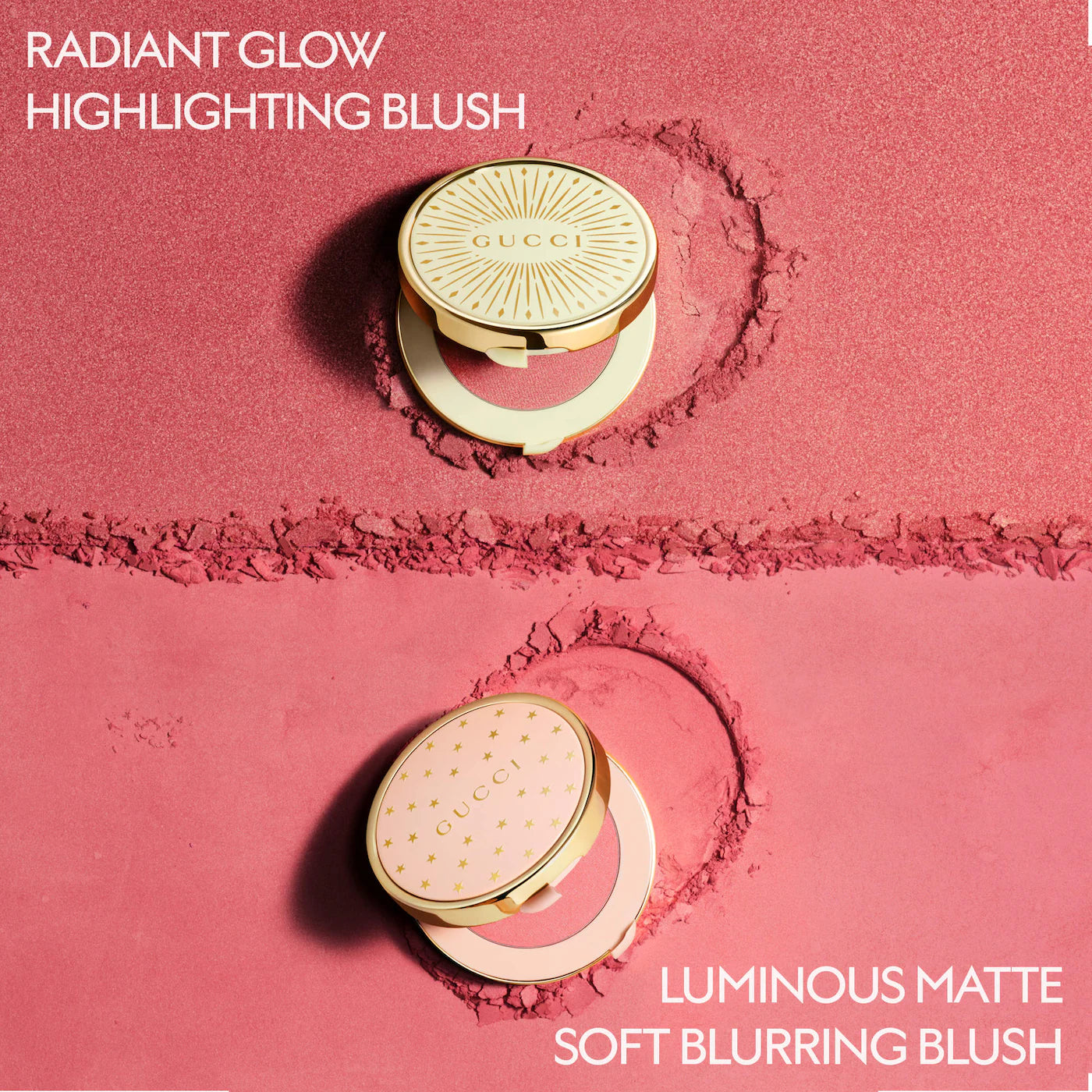 **Gucci Glow Dewy Powder Blush – Radiant Long-Wear Color**