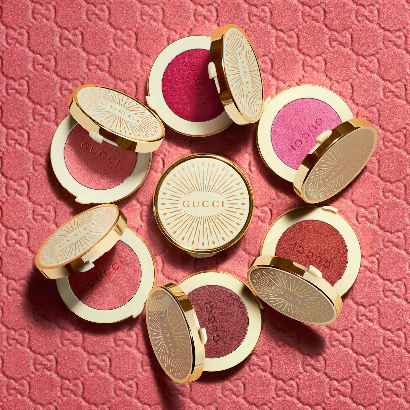 **Gucci Glow Dewy Powder Blush – Radiant Long-Wear Color**