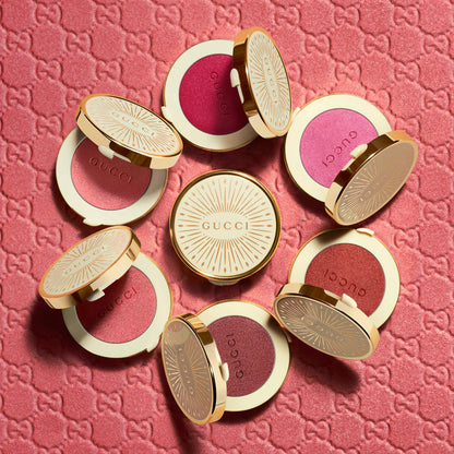 **Gucci Glow Dewy Powder Blush – Radiant Long-Wear Color**