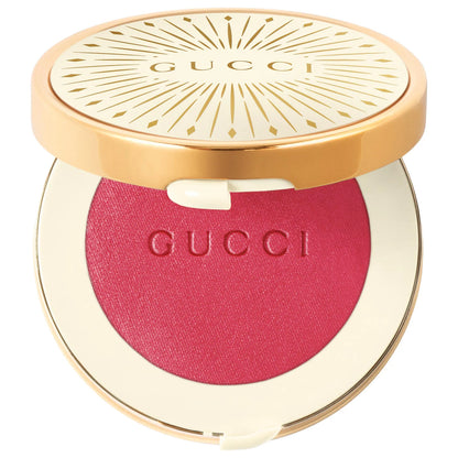 **Gucci Glow Dewy Powder Blush – Radiant Long-Wear Color**