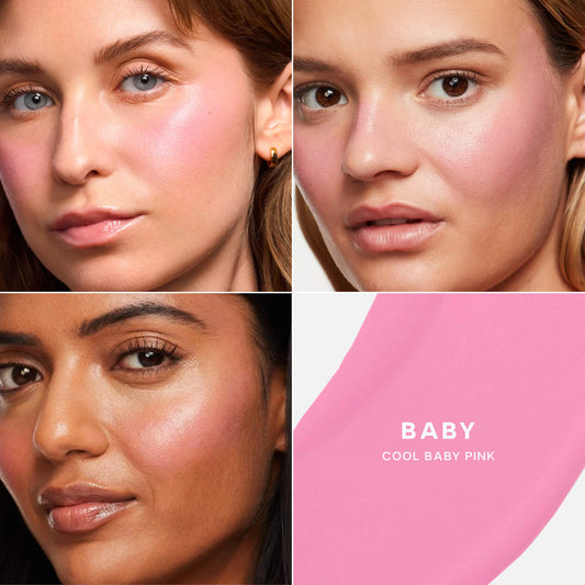 Saie  Mini Dew Blush Liquid Cream Blush