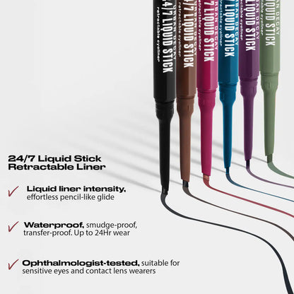 **Urban Decay 24/7 Liquid Stick Waterproof Eyeliner with Brush**